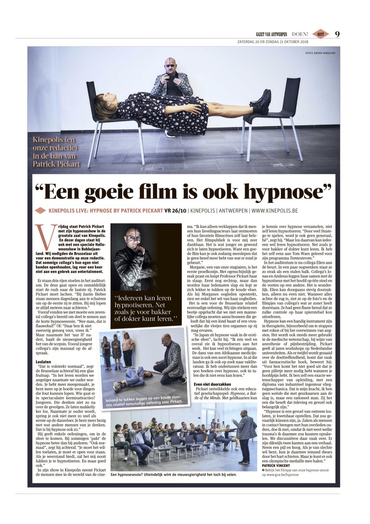 Interview Nieuwsblad GZA